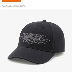 Harley-Davidson Vintage Flame Ponytail Cap